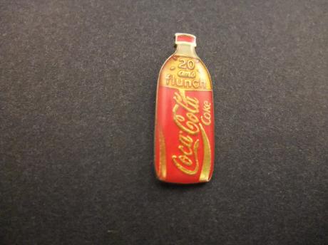 Coca cola flesje 20 jaar Flunch